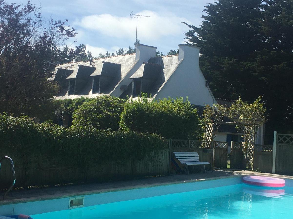 La Gentilhommiere Bed and Breakfast Tréffiagat Exteriör bild